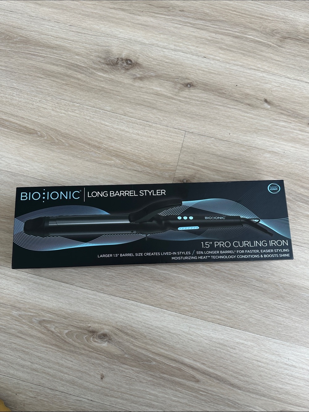 Bio ionic Long Barrel Curling Iron 1.5 pro curling iron